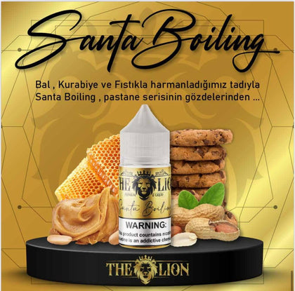 The Lion - 30 ml Santa Boiling - Dijital Sigara