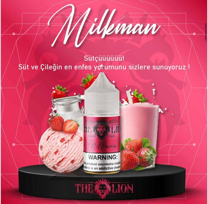 The Lion - 30 ml Milkman - Dijital Sigara