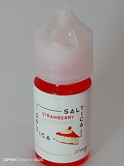 Saltica Likit - 30ML STRAWBERRY CHEESECAKE (ÇİLEK - KEK) - Dijital Sigara