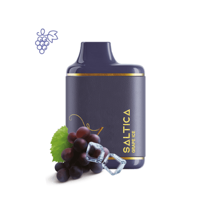 Saltica Leather 7000 Grape Ice - Üzümlü buz - Dijital Sigara