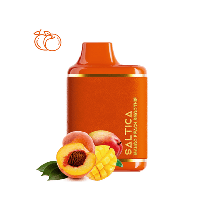 Saltica Leather 7000 Mango Peach Smoothie - Mango Şeftali Smoothie - Dijital Sigara