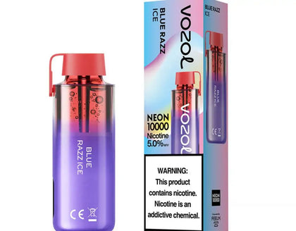 Vozol Neon 10000 Blue Razz İce