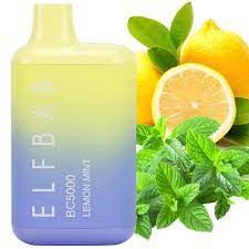 Elf Bar - 5000 LEMON MINT - Dijital Sigara