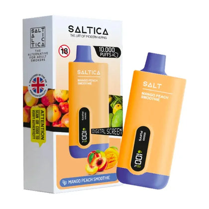 Saltica 10000 Ekranlı Puff Mango Peach Smoothie