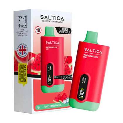 Saltica 10000 Ekranlı Puff Watermelon ice