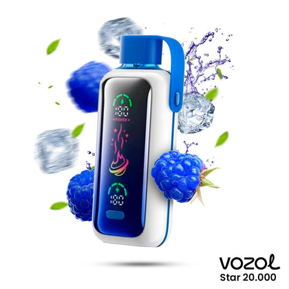 Vozol Star 20000 Bluerazz Ice