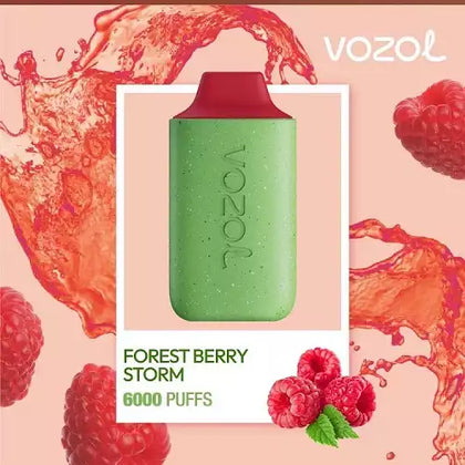 Vozol Star 6000 Forest Berry Storm - Dijital Sigara